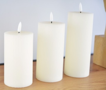 Светодиодная свеча имитация воска 11смх5см