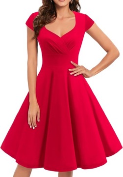 Женские распашные платья в стиле 1950-х, коктейльные платья.