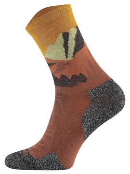 Skarpety trekkingowe ALPINE HILLS 70% MERINO Performance Cognak 43-46