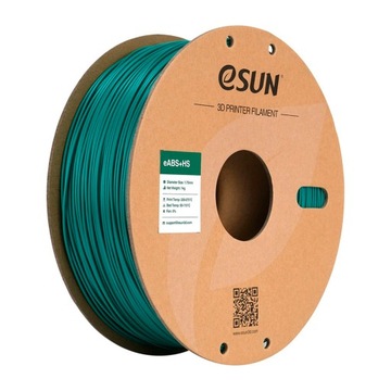 eSun ABS+HS Filament zielony 1.75mm 1kg papierowa szpula