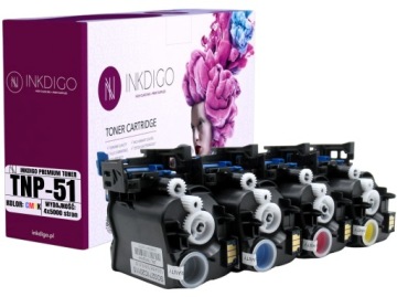 4x náhradní toner TNP51 pro Minolta Bizhub C3110
