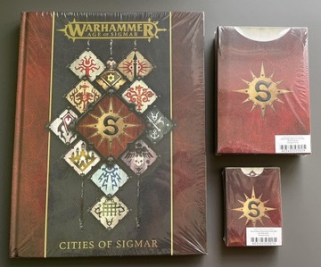 Cities of Sigmar Battletome Kodeks + Warscroll Cards + Enhancement Limited