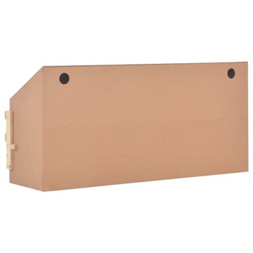 VidaXL Куриное гнездо, 5 отделений, 117x33x54 см,