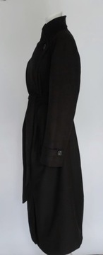ANNA FIELD CURVY 52/54 ЧЕРНОЕ ДЛИННОЕ ПАЛЬТО СВОБОДНОЕ СВОБОДНОЕ СОВРЕМЕННОЕ СТИЛЬНОЕ