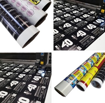 ФОЛЬГОВЫЕ НАКЛЕЙКИ 1м2, любой формы, мономерная фольга