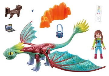 Playmobil Dragons: The Nine Realms — Перья и Алекс
