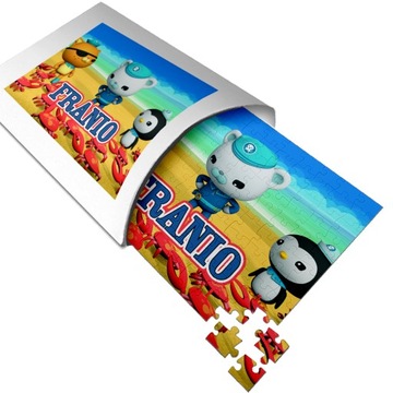 PUZZLE prezent OKTONAUCI THE OCTONAUTS TWOJE IMIĘ