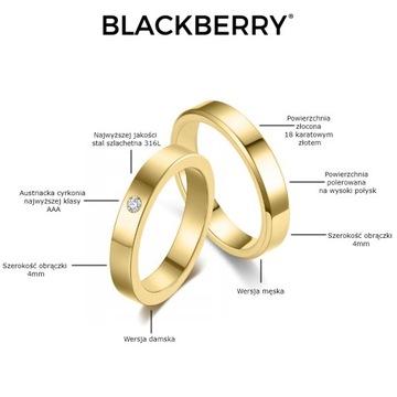 КО21 ЗОЛОТЫЕ ОБРУЧАЛЬНЫЕ КОЛЬЦА ЦИРКОНИЙ ПАРА СТАЛИ 316
