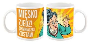 MIĘSKO ZJEDZ ZIEMNIACZKI ZOSTAW prezent babcia