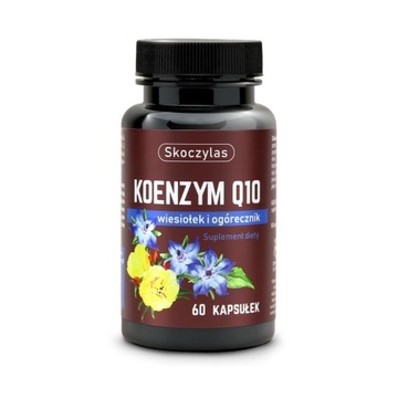 Skoczylas KOENZYM Q10 WIESIOŁEK OGÓRECZNIK 60 kap