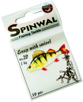 AGRAFKA z KRĘTLIKIEM nr20 - 2kg SPINWAL 10szt