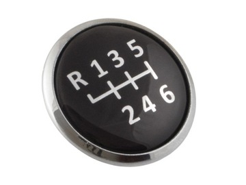 VW T5 03-11 NAKŁADKA EMBLEMAT GAŁKI BIEGÓW 6 bieg