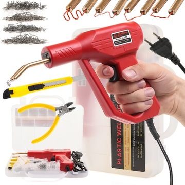 PROFESJONALNA SPAWARKA PLASTIKU YIHUA 706+ ZSZYWACZ PLASTIKU + 200 ZSZYWEK