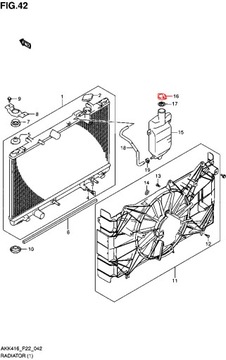 Пробка, расширительный бачок Suzuki 17932-63J00