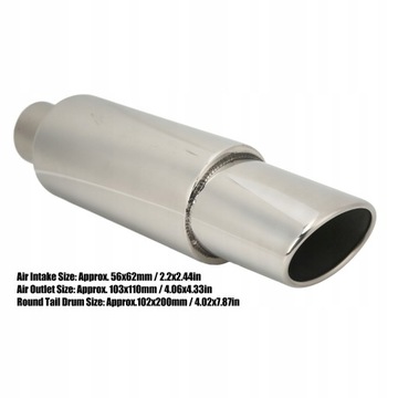 Автомобильный глушитель глубокого тона с