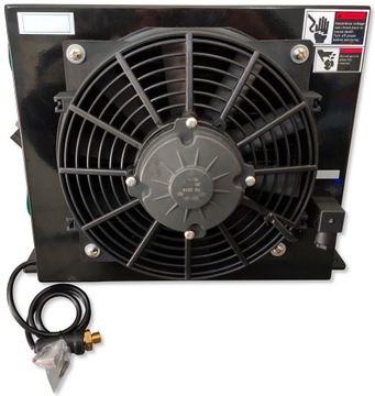 CHŁODNICA OLEJU HYDRAULICZNEGO 100 L/min 12V 60W