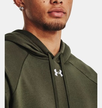 BLUZA MĘSKA Z KAPTUREM UNDER ARMOUR DRESOWA SPORTOWA BAWEŁNA 1379757