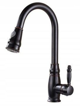 BATERIA KUCHENNA CZARNA ORB WICĄGRANA RETRO BLACK