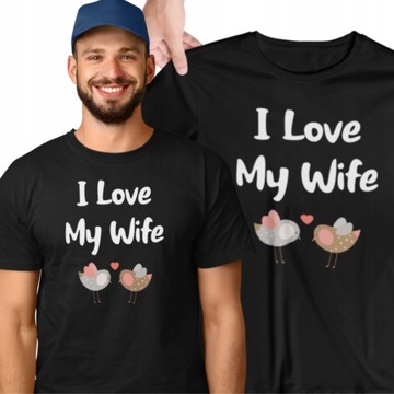 i Love My Wife Koszulka - Niska cena na