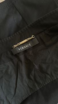 Czarna kurtka damska Versace
