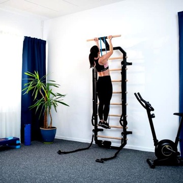 МНОГОФУНКЦИОНАЛЬНАЯ ЛЕСТНИЦА ДЛЯ ГИМНАСТИЧЕСКИХ УПРАЖНЕНИЙ HMS ПРОЧНАЯ КОНСТРУКЦИЯ