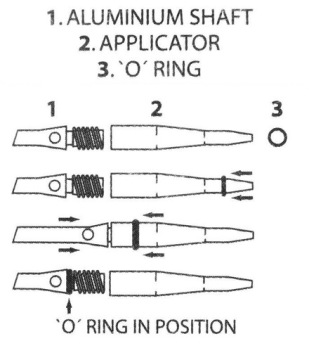 Система блокировки вала бороны Oring