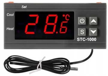 TERMOSTAT ELEKTRONICZNY REGULATOR TEMERATURY 230V