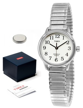 DAMSKI TIMEX ZEGAREK NA STALOWEJ ROZCIĄGANEJ BRANSOLECIE INDIGLO WR30