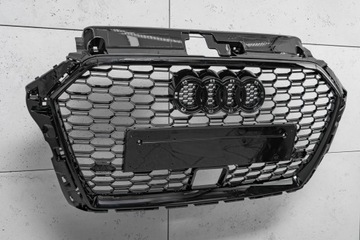 AUDI A3 8V 17-20 HB СТИЛЬ ГРИЛЬ НА РАДАР RS3