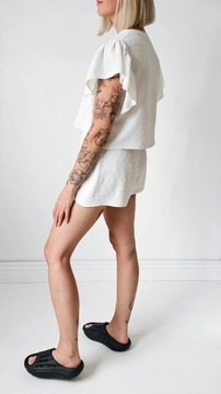 ШОРТЫ KSZ ECRU BOXY SET RALLY SLEEVE S/M