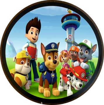 Plafon kinkiet Panel PSI PATROL okrągły