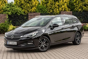 Opel Astra K Sports Tourer 1.4 Turbo 125KM 2017 Opel Astra 1.4B 140Ps Ledy Bixenon El.Klapa PolSkora Radar Hands FreeZADBA, zdjęcie 1