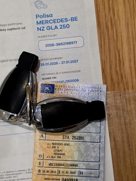 Mercedes GLA I Off-roader 2.0 250 211KM 2015 Mercedes GLA250 panorama, xenon bdb stan, serwis ASO, zdjęcie 26