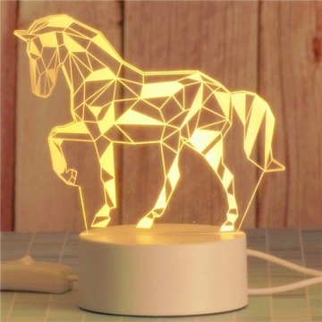 PREZENT LAMPKA LED NOCNA - KOŃ