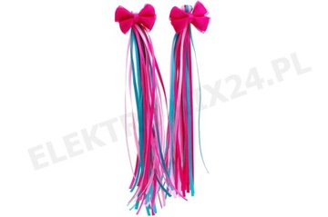 KOLOROWE FRĘDZLE Do ROWERKA Mocowane Do CHWYTÓW