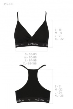 PS008 SPORTS TOP черный M - Sport Edition