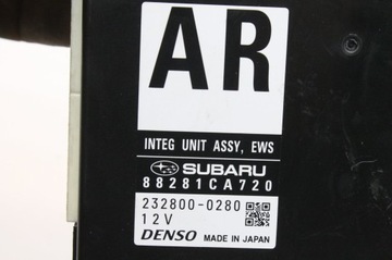 88281CA720 JINÉ MODUL 2.0 147 2016 SUBARU BRZ