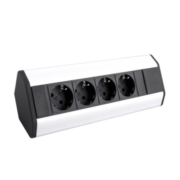 Gniazdo- CORNER BOX 4 Design Light Srebrny