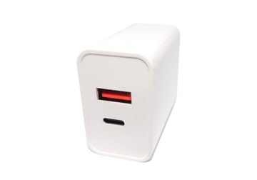 ŁADOWARKA SIECIOWA UNIWERSALNA 20W PD QC 3.0 DO WSZYSTKICH TELEFONÓW