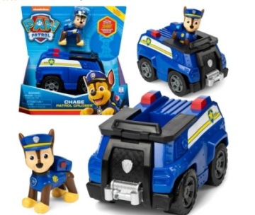 АВТОМОБИЛЬ PAW PATROL CHASE, ПОЛИЦЕЙСКАЯ АВТОМОБИЛЬ + ФИГУРКА