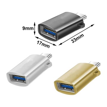 2 концентратора USB 3.0, разветвитель USB C, передача данных, стабильный черный цвет и