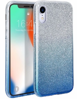 PLECKI IPHONE XR / BROKATOWE ETUI OZDOBNE
