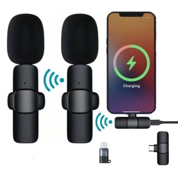 Петличный микрофон с клипсой