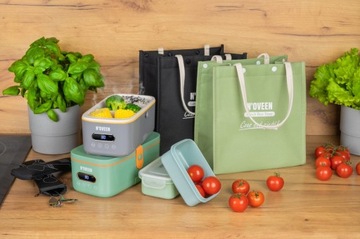 ЭЛЕКТРИЧЕСКАЯ ПАРОВАРКА ДЛЯ ЛАНЧ-БОКСОВ ДЛЯ ПРИГОТОВЛЕНИЯ 100°C