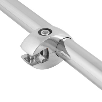 Одиночный монтажный соединитель на пластину для трубы Ø25