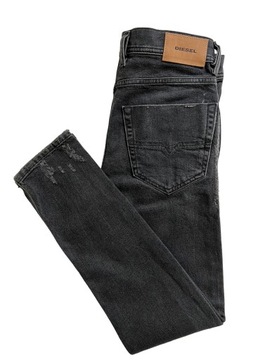 Джинсы мужские DIESEL черные, размеры S W28, L30