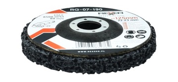 НАБОР ДИСКОВ ДЛЯ УДАЛЕНИЯ Ржавчины МЕТАЛЛ/INOX NEGRO HAIR 125X22,2 ММ 10 ШТ.