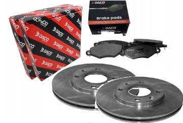 TARCZA KLOCKI PRZÓD PEUGEOT 106 206 306 SAXO XSARA