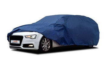 Plandeka pokrowiec PREMIUM 4 warstwy sedan L 425-470 cm POLSKA mocna