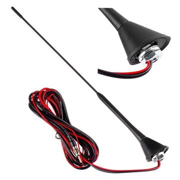 Antena ze wzmacniaczem 40cm DODGE RAM